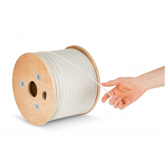 Kabel światłowodowy FTTH 2J SM LSZH 1000m -zdjęcie numer 3