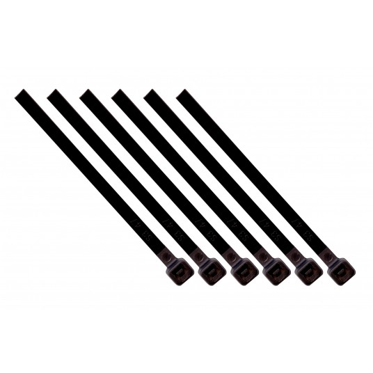 OPASKA ZACISKOWA 4,2x250mm CZARNA 100 szt. -zdjęcie numer 3