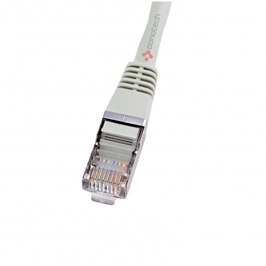 PATCH CORD F/UTP kat.5e 1m - SZARY -zdjęcie numer 3