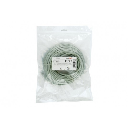 PATCH CORD U/UTP kat.5e 15m - SZARY -zdjęcie numer 3