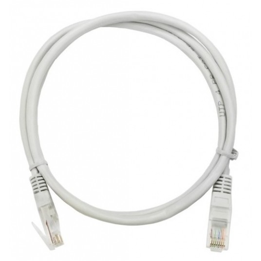 PATCH CORD U/UTP kat.6 0,5m - SZARY -zdjęcie numer 2