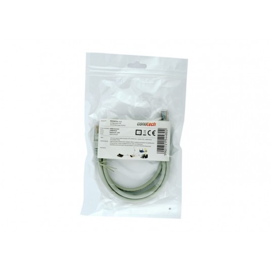 PATCH CORD U/UTP kat.6 1m - SZARY -zdjęcie numer 3