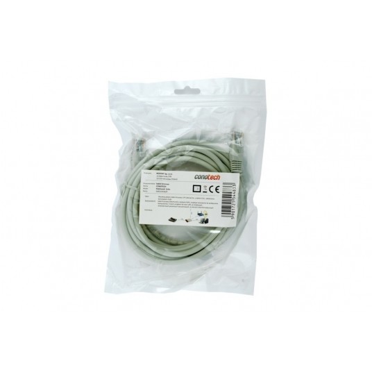 PATCH CORD U/UTP kat.6 3m - SZARY -zdjęcie numer 3