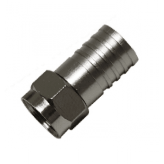 ZŁĄCZĘ TYPU F 6,8mm zaciskane w SZCZEŚCIOKĄT -zdjęcie numer 1