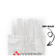 OPASKA ZACISKOWA 3,5x150mm BIAŁA 100 szt. -zdjęcie numer 1