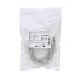 PATCH CORD F/UTP kat.5e 3m - SZARY -zdjęcie numer 5
