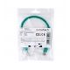 PATCH CORD U/UTP kat.5e 0,25m - ZIELONY -zdjęcie numer 3