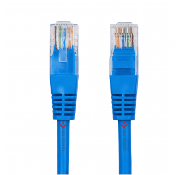 PATCH CORD U/UTP kat.5e 1m - NIEBIESKI