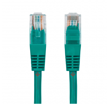 PATCH CORD U/UTP kat.5e 1m - ZIELONY