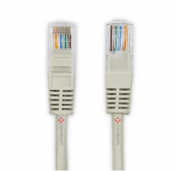 PATCH CORD U/UTP kat.5e 3m - SZARY