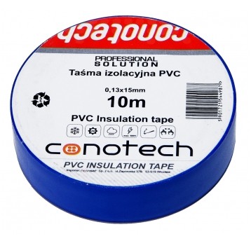 TAŚMA PVC NIEBIESKA 10m