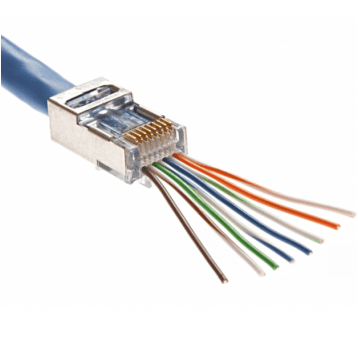 WTYK RJ45 FTP kat.6 - PRZELOTOWY