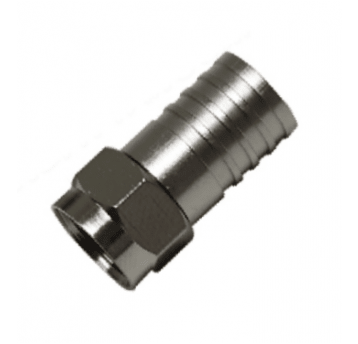 ZŁĄCZĘ TYPU F 6,8mm zaciskane w SZCZEŚCIOKĄT